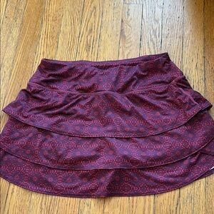 Athleta Purple Bubble Mini Skirt Athletic